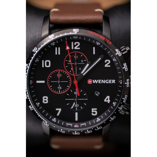 WENGER ATTITUDE CHRONO 01.1543.107 - COMMANDO / ATTITUDE - HODINKY