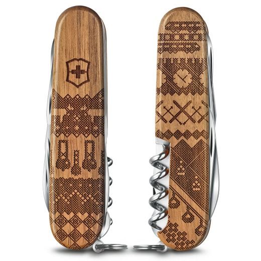 NŮŽ VICTORINOX SWISS COMPANION WOOD SPIRIT LIMITED EDITION 2023 1.3901.63L23 - KAPESNÍ NOŽE - PŘÍSLUŠENSTVÍ