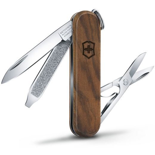 NŮŽ VICTORINOX CLASSIC SD WOOD - KAPESNÍ NOŽE - PŘÍSLUŠENSTVÍ