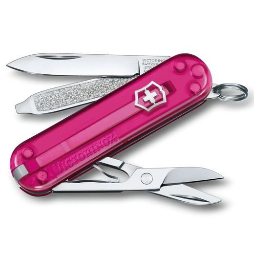 NŮŽ VICTORINOX CLASSIC SD TRANSPARENT COLORS CUPCAKE DREAM - KAPESNÍ NOŽE - PŘÍSLUŠENSTVÍ