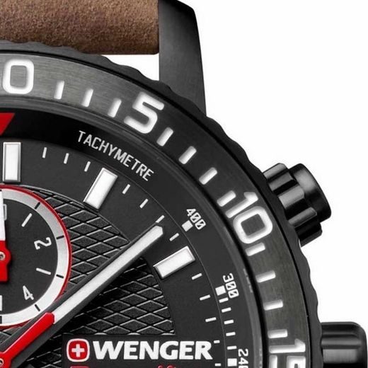 WENGER ROADSTER BLACK NIGHT CHRONO 01.1843.107 - ROADSTER - HODINKY