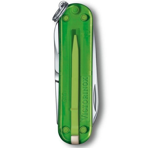 NŮŽ VICTORINOX CLASSIC SD TRANSPARENT COLORS GREEN TEA - KAPESNÍ NOŽE - PŘÍSLUŠENSTVÍ