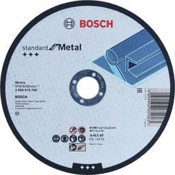 Řezný kotouč na kov Bosch Standard for Metal 180 mm 2608619769