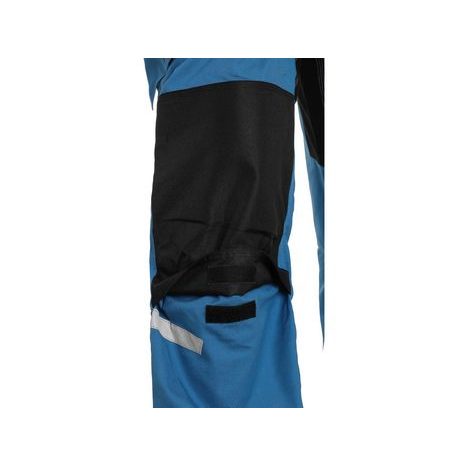 Pánské montérkové kalhoty CXS STRETCH, světle modré-černé - 4