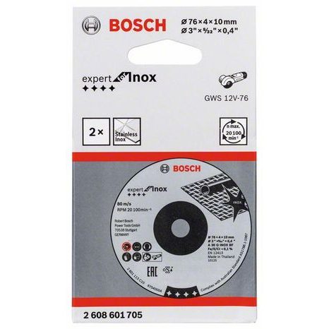 2 ks Brusný kotouč Bosch 2608601705 - 2