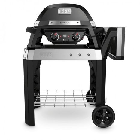 Elektrický gril s vozíkem Weber PULSE 2000, Black - 3