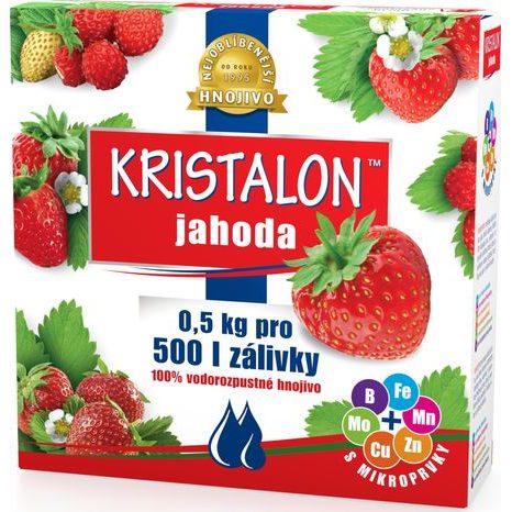 Hnojivo KRISTALON Jahoda 0,5 kg Agro 000503