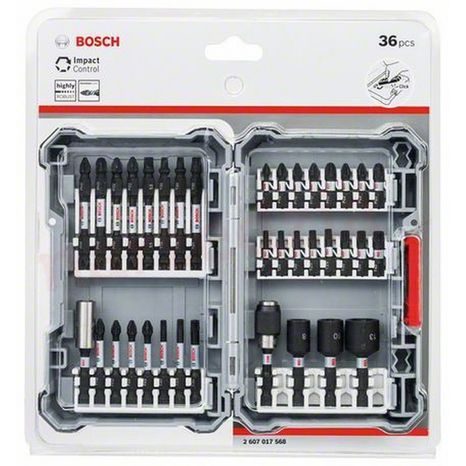 Sada bitů a klíčů Bosch Pick & Clic 2607017568 - 2