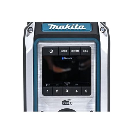 Aku rádio Makita DAB Bluetooth USB Li-ion CXT/LXT DMR115 - 7