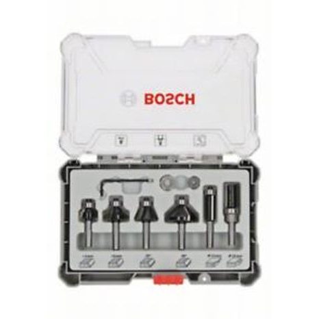 Sada zarovnávacích a ohraňovacích fréz Bosch 2607017469 - 2