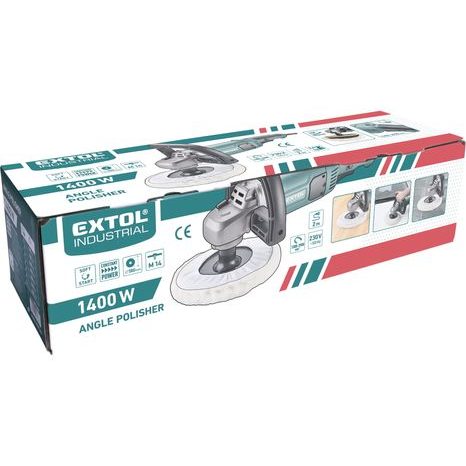 Elektrická rotační leštička EXTOL INDUSTRIAL 1400W 8792500 - 7