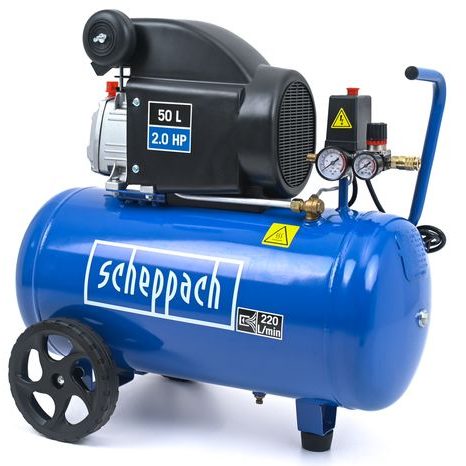 Elektrický olejový kompresor 50 l Scheppach HC 54 - 4