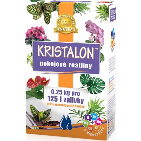 Hnojivo KRISTALON Pro pokojové rostliny 0,25 kg Agro 000528