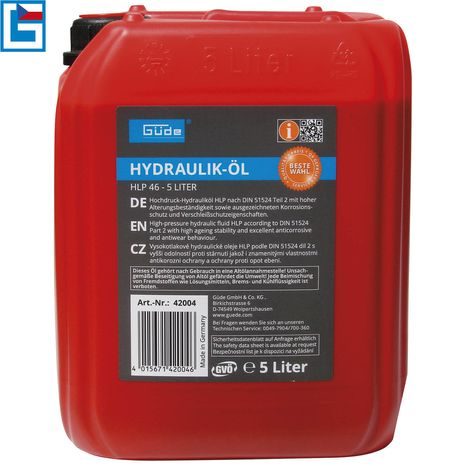 Hydraulický olej GÜDE HLP 46 42004