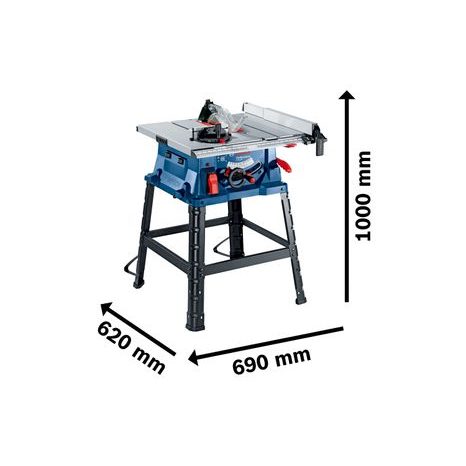 Elektrická stolní kotoučová pila Bosch GTS 254 0601B45000 - 19