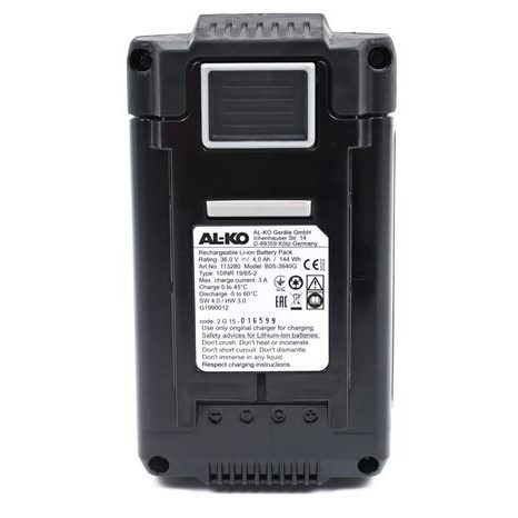 Akumulátor AL-KO Energy Flex 40 V / 4 Ah - 7