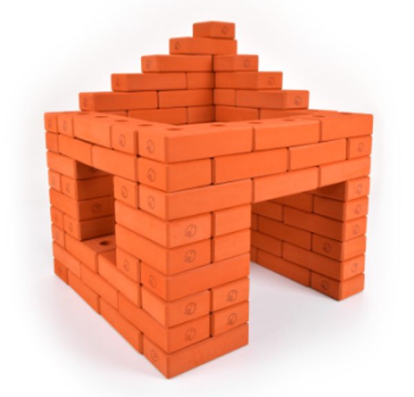 Tehličky Birdito oranžové