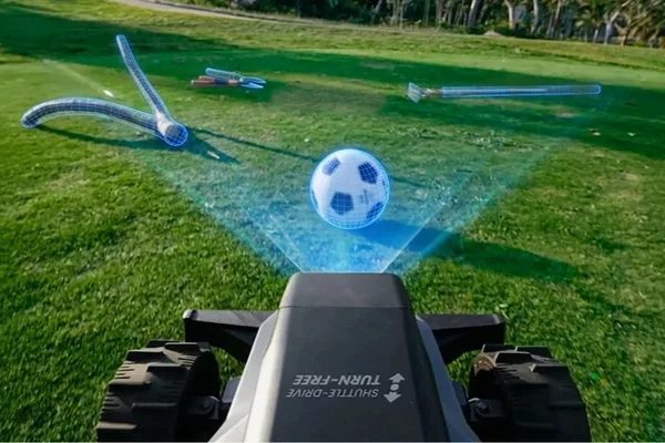 TerraMow X AWD – detekcia prekážok