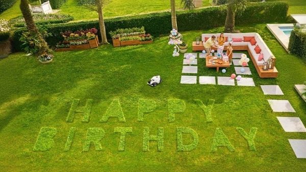 LUBA 2 AWD 5000 - technologie tisku na trávník