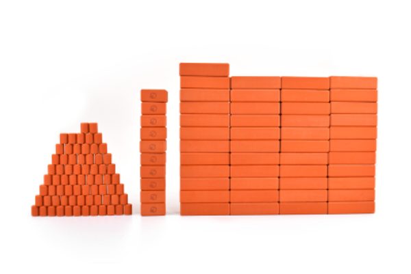 Tehličky Birdito oranžové