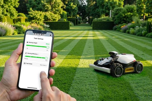 LUBA mini 2 AWD - správa více zón sečení