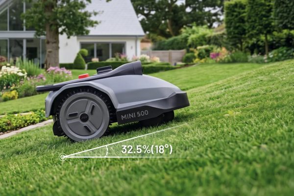 TerraMow Mini 500 - sklon svahu