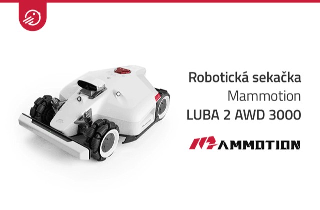 Robotická sekačka Mammotion LUBA 2 AWD 3000