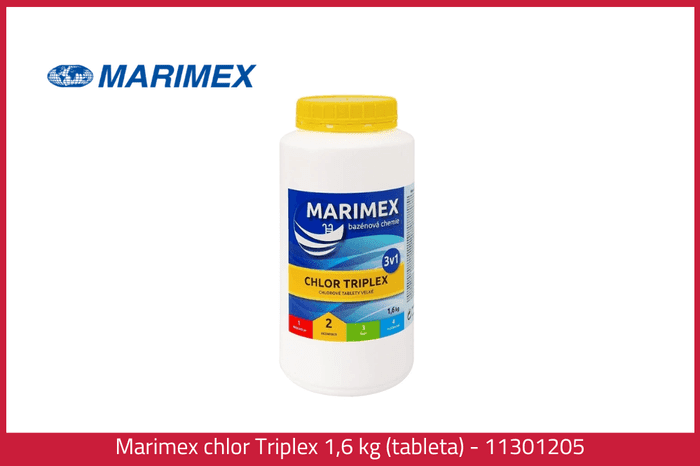 Bazénová chemie Marimex chlor Triplex