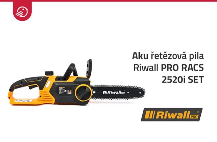 Aku řetězová pila Riwall PRO RACS 2520i