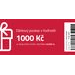 Elektronický dárkový poukaz (1000 Kč)
