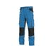 Pánské montérkové kalhoty CXS STRETCH, světle modré-černé