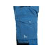 Pánské montérkové kalhoty CXS STRETCH, světle modré-černé - 3