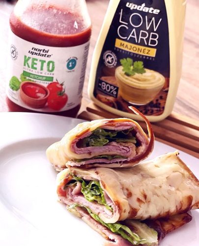 LowCarb sýrový wrap