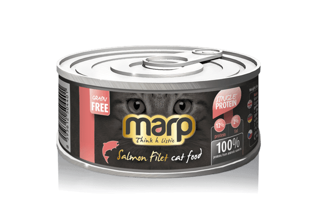 Marp Salmon Filet konzerva pro kočky s lososem