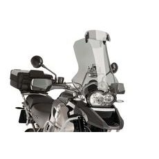 Prídavné plexi nastaviteľné PUIG 6319H clip-on smoke