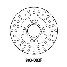 Brzdový kotúč GOLDFREN 903-002F predné 180,5 mm