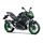 Kawasaki Z500 SE Candy Lime Green / Metallic Spark Black / Metallic Matte Graphenesteel Gray 2024