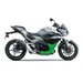 NOVÁ KAWASAKI Z7 HYBRID METALLIC BRIGHT SILVER / METALLIC MATTE LIME GREEN / EBONY 2024