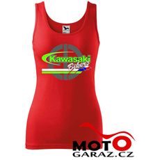 Dámské klubové tílko Kawasaki Bikers CZ - Červená