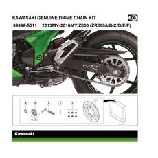 Řetězová sada Kawasaki Z800