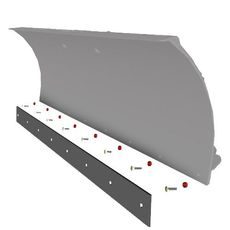 NÁHRADNÍ GUMOVÝ BŘIT K RADLICÍM SHARK PLOW RUBBER BAR 132 CM