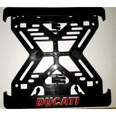Nosič SPZ na motorku s 3D motivem Ducati - Výprodej