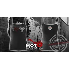 Dámské tílko Motogaráž Limited Edition V-Twin - Výprodej