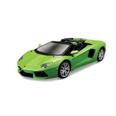 MAISTO - LAMBORGINI AVENTADOR ROADSTER, METAL ZELENÁ, ASSEMBLY LINE, 1:24