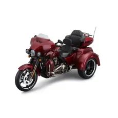 MAISTO - H-D TRIKES - 2021 CVO TRI GLIDE, METAL ČERVENÁ, 1:12