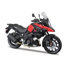 MAISTO - MOTOCYKL SE STOJÁNKEM, SUZUKI V-STROM, 1:12