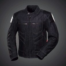 Jeansová bunda 4SR Rowdie Denim Black - Výprodej
