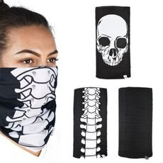 Sada multifunkčních šátků Oxford Comfy Skeleton Šátek