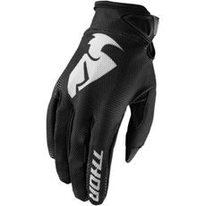 THOR 2019 SECTOR BLACK GLOVES - Výprodej