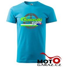 Dětské klubové tričko Kawasaki Bikers CZ - Tyrkys